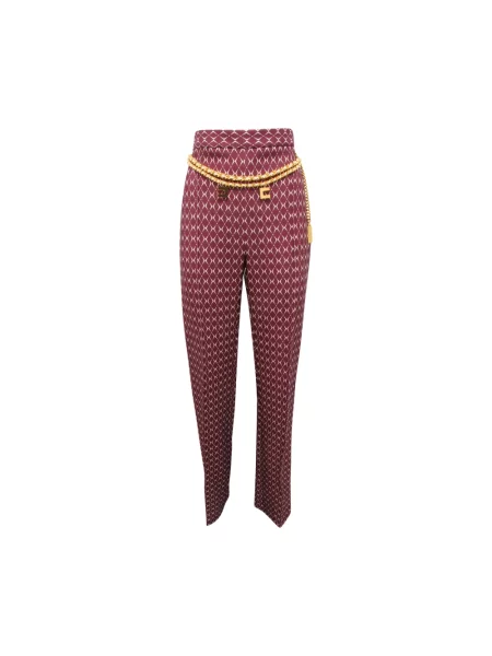 Spodnie Elisabetta Franchi czerwone