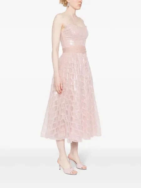 Rochie Nissa de costum roz