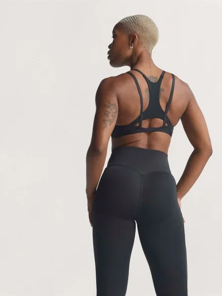 ADIDAS PERFORMANCE Sutien sport OPT STRP LS BRA' negru