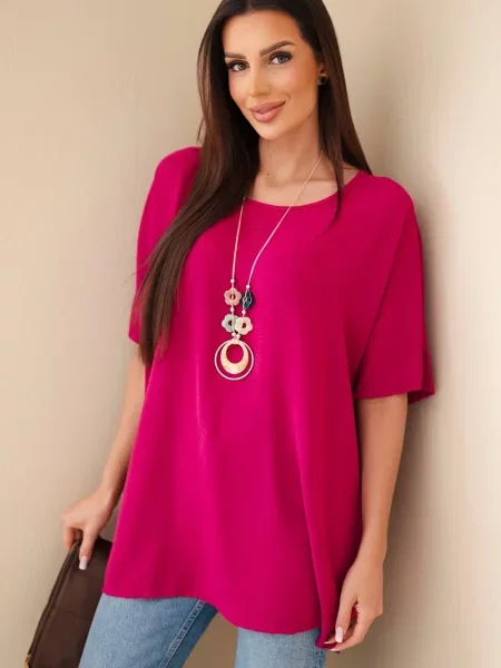 Bluză Kesi Włoski violet