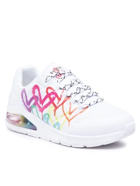 Sneakers Skechers alb