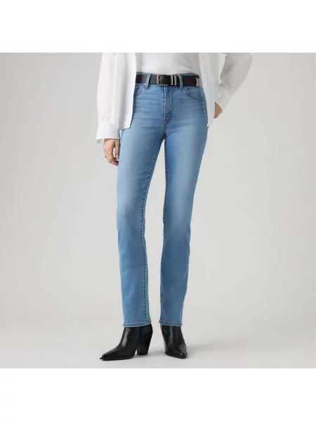 Blugi Levi's® cu talie înaltă albastru