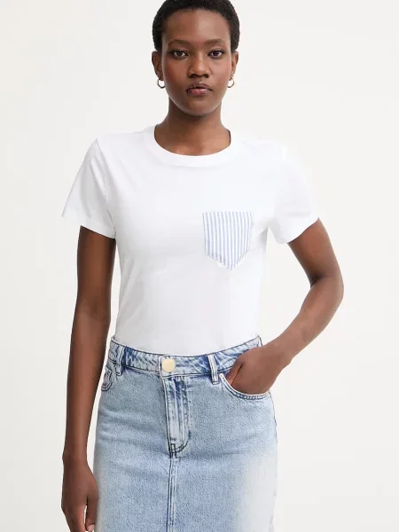 Armani Exchange póló női fehér