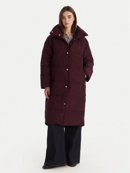 Tommy Hilfiger Зимно палто бордо