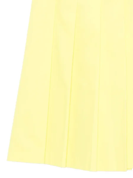 Spódnica plisowana Drhope żółta