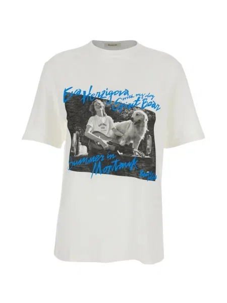 EVA koszulka Roy Rogers z nadrukiem biała