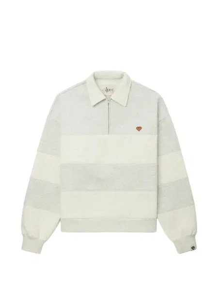 Polo Apee™ By *a Bathing Ape® w paski szare