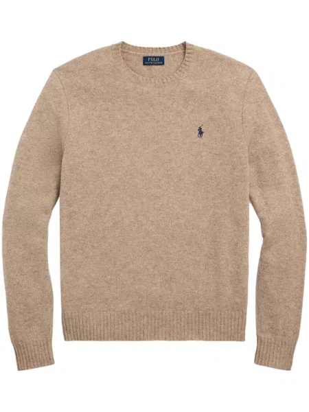 Pletena odgovarati polo majica Polo Ralph Lauren s vezom bijela