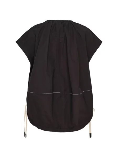 Top Lee Mathews cu cordon negru