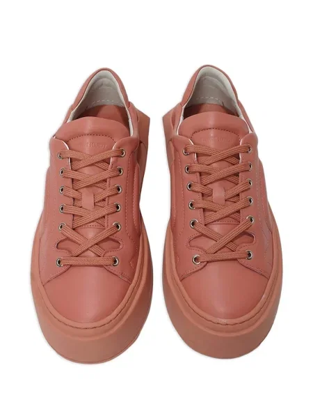 Sneakers Pierre Hardy με κορδόνια με δαντέλα ροζ