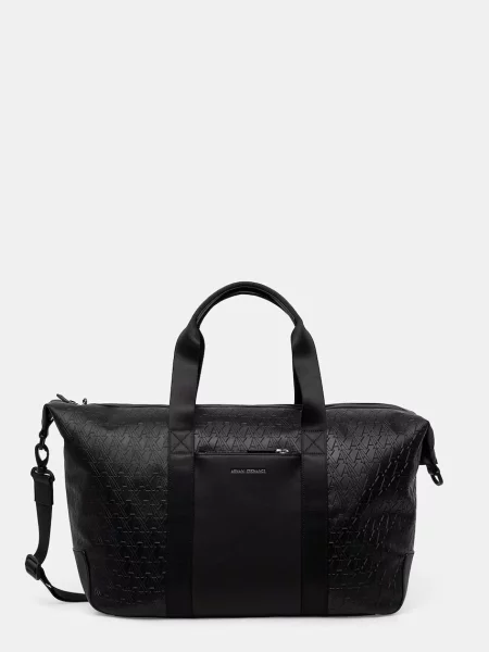 Armani Exchange geantă pentru bărbați negru