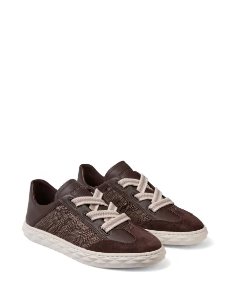 Sneakerși Jimmy Choo maro