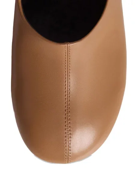 Pantofi cu toc 12 Storeez din piele maro