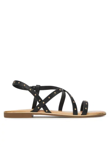Basutės ONLY Shoes Pu Studs juoda