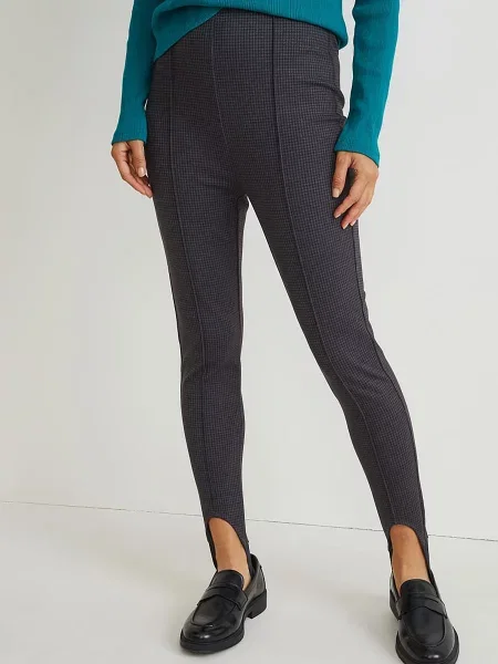 C&A Легінси Сірий/чорний чорні