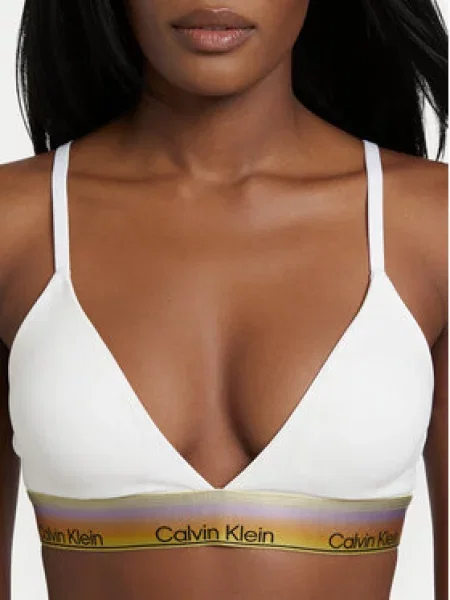 Calvin Klein Besiūlė liemenėlė balta