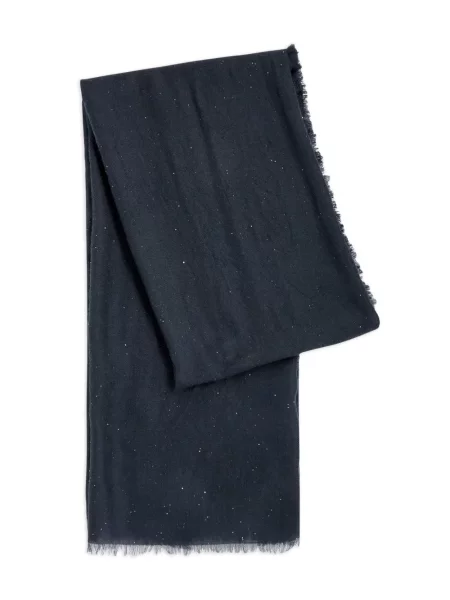 Šal Ama Pure sa šljokicama plava