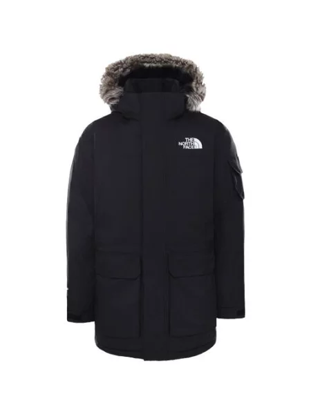 Kurtka turystyczna zimowa The North Face M Recycled Mcmurdo Parka czarna