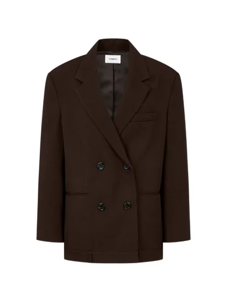 Sacou Tomboy cu dungi maro