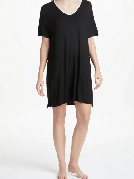 Платье-рубашка Dkny черное