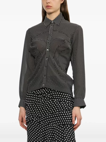 Bluză Junya Watanabe cu buline negru
