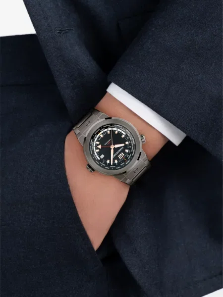Zegarek Ferragamo czarny