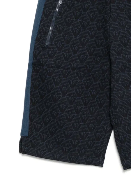 Szorty dziecięce Emporio Armani niebieskie