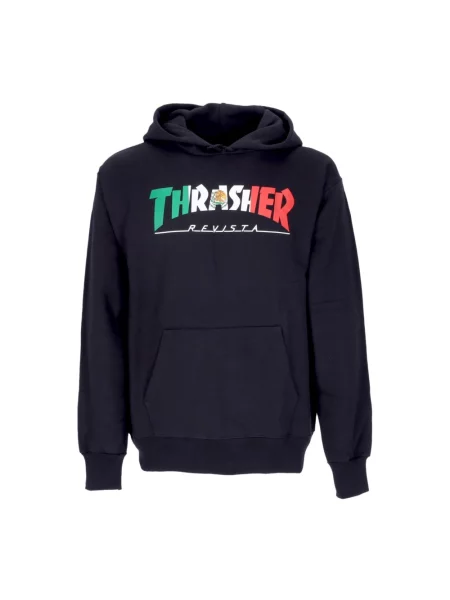 Bluza z kapturem Thrasher czarna