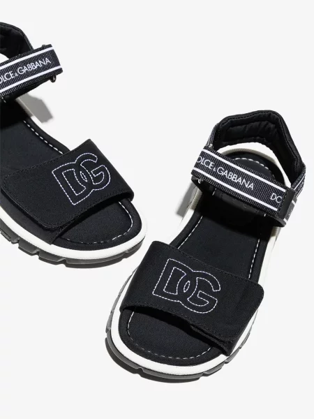 Sandały dziecięce Dolce And Gabbana czarne