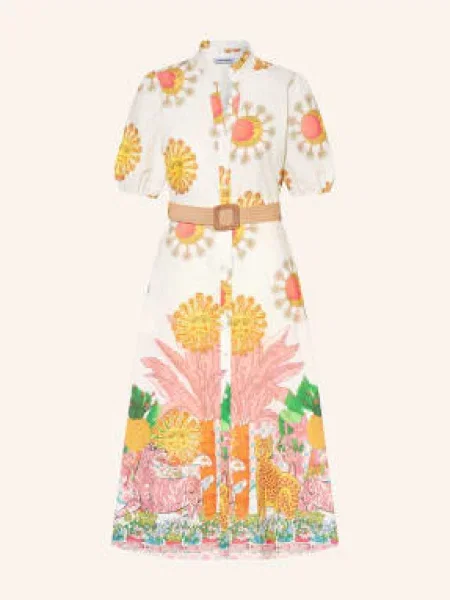 More & More Šaty světle / tmavě oranžová / tmavě žlutá červená