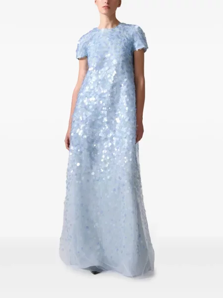 Scurt rochie Carolina Herrera albastru