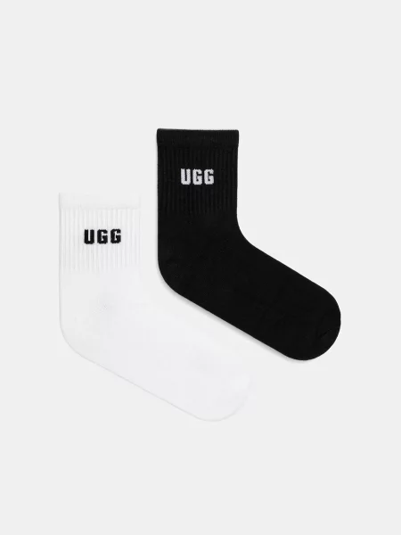 UGG șosete QUINLIN negru alb