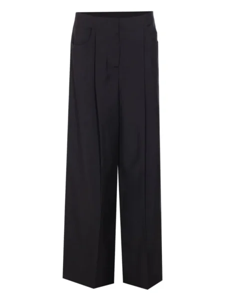 Pantaloni Fendi plisate negru