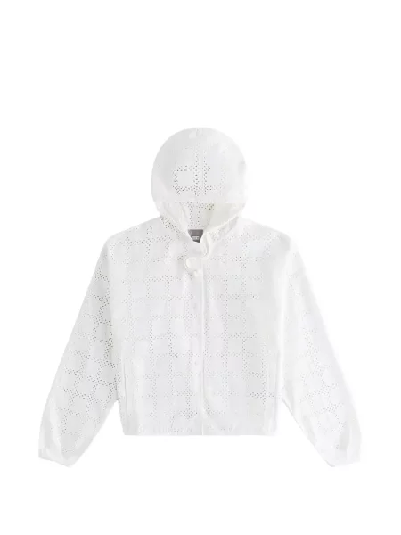 Geacă Kith cu broderie alb
