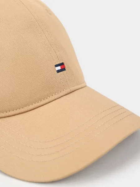 Tommy Hilfiger TH FLAG SOFT 6 PANEL CAP Кепка коричневий