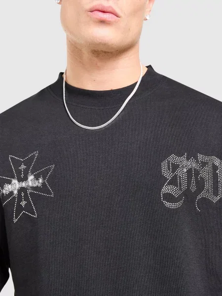 Supply&demand T-Shirt Dust czarna
