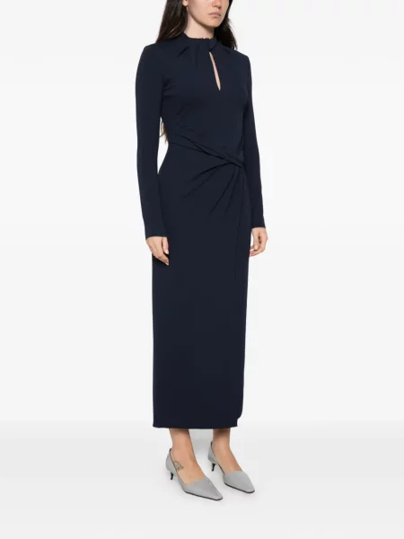 Rochie midi Giorgio Armani albastru