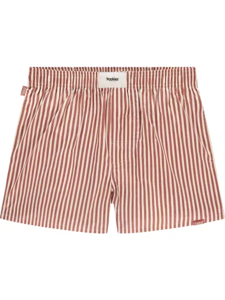 Pockies Pantaloni roșu oxid alb