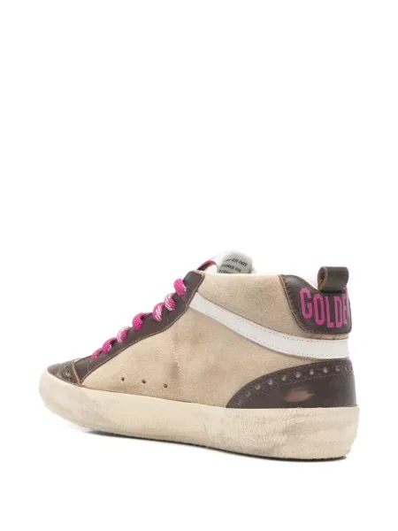 Sneakers Golden Goose με κορδόνια με δαντέλα χρυσό