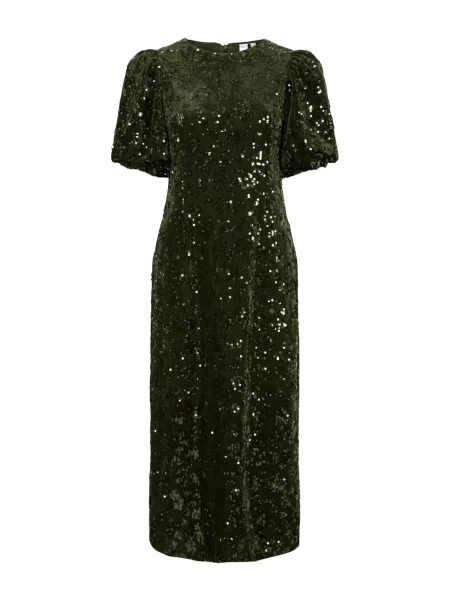 YAS Rochie de seară YASSOFIE oliv
