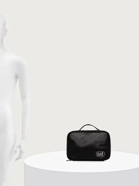 Кожаная косметичка Ea7 Emporio Armani