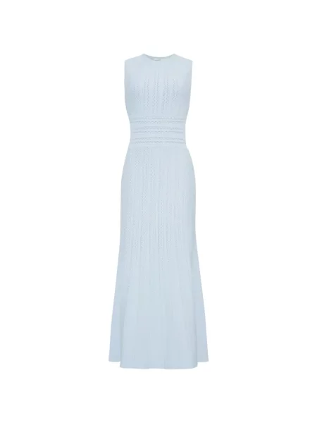 Rochie Adam Lippes tricotate albastru