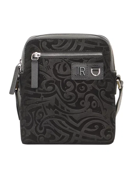 Torba John Richmond skórzana czarna