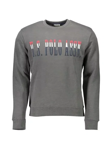 Hanorac U.s. Polo Assn. cu imagine gri