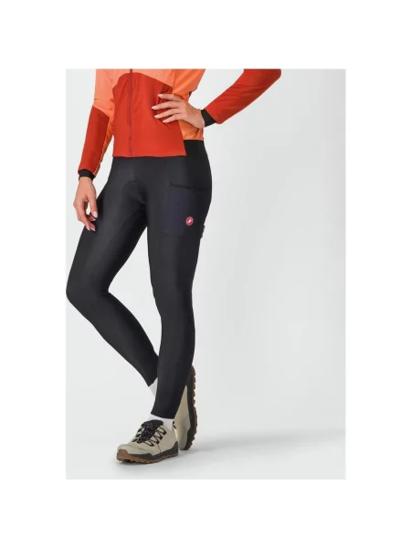 Spodnie rowerowe Castelli Unlimited DT S czarne
