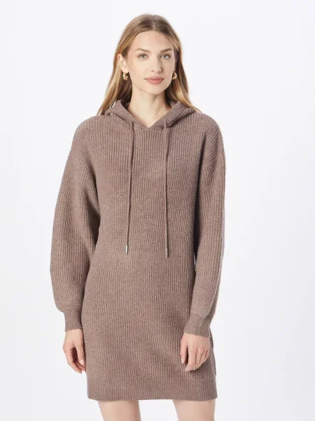ABOUT YOU Rochie tricotat Milly amestecat maro