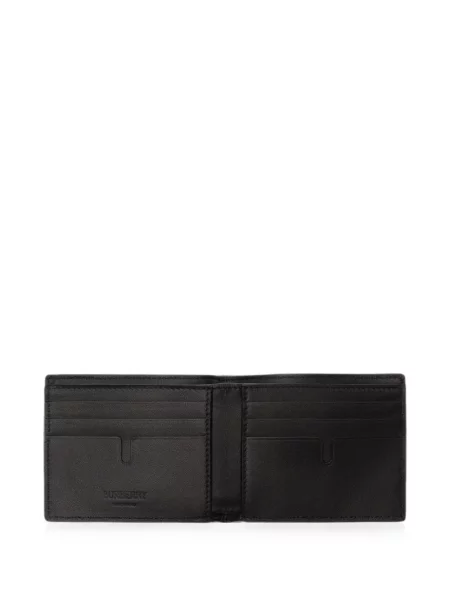 Portofel Burberry în carouri negru