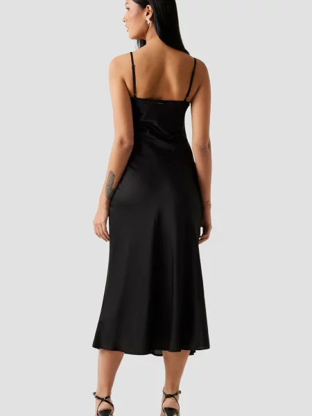 Платье миди Guess черное