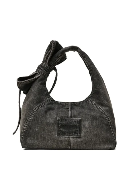 Geantă Marc Jacobs cu funde negru