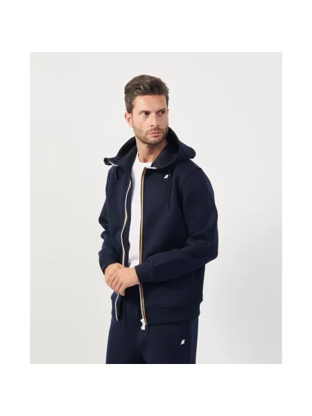Sweter K-way niebieski